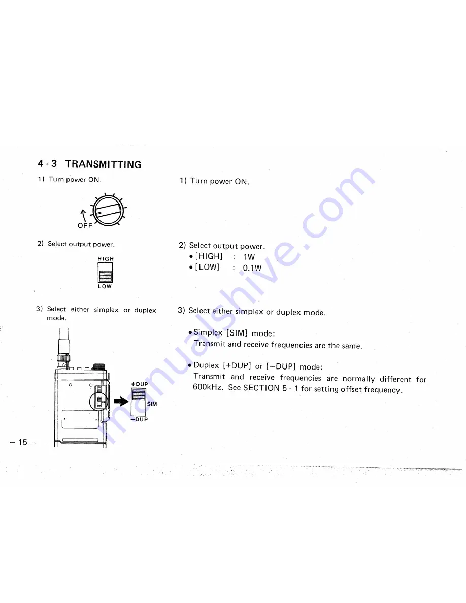 Icom IC ?2A Instruction Manual Download Page 18