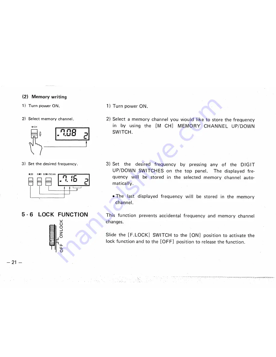 Icom IC ?2A Instruction Manual Download Page 24