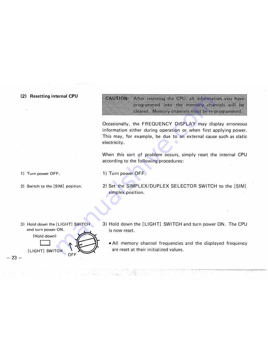 Icom IC ?2A Instruction Manual Download Page 26