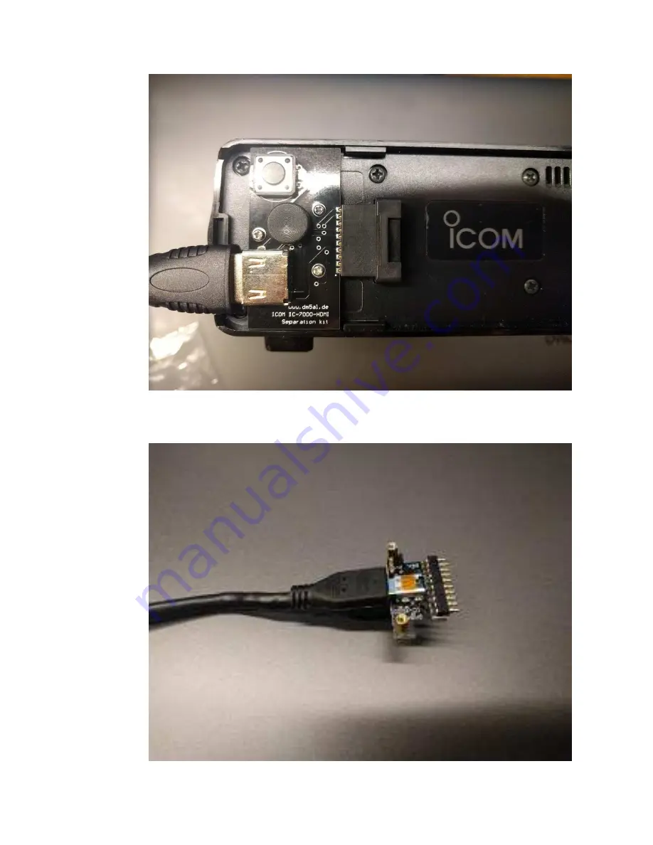 Icom IC-7000-HDMI Manual Download Page 2