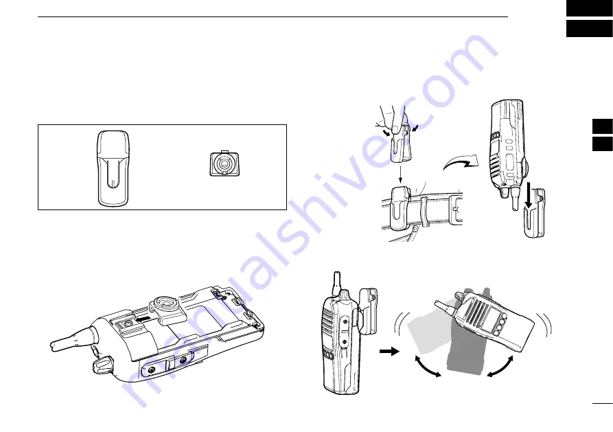 Icom iC-F3033S Instruction Manual Download Page 25