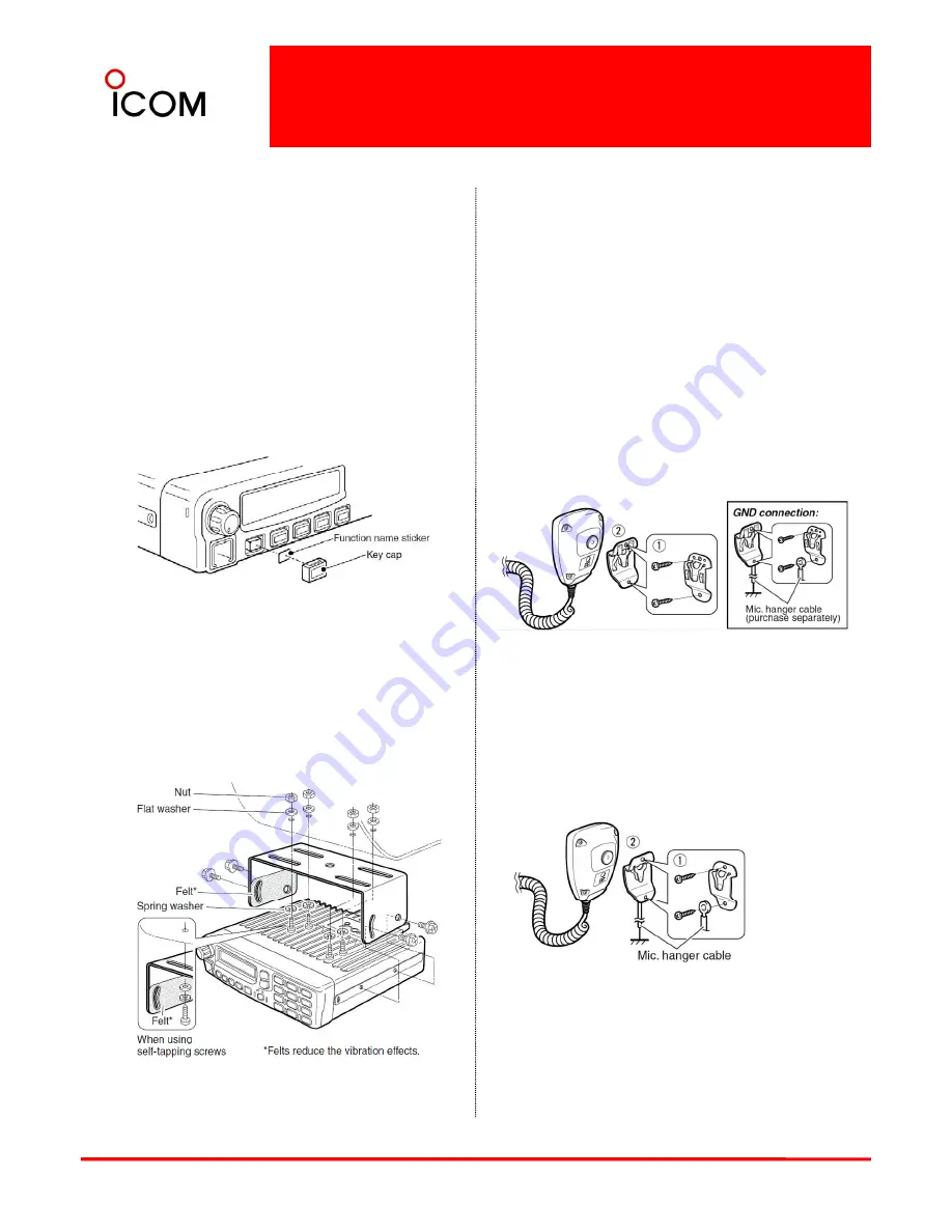 Icom IC-F9511 P25/HT User Manual Download Page 14