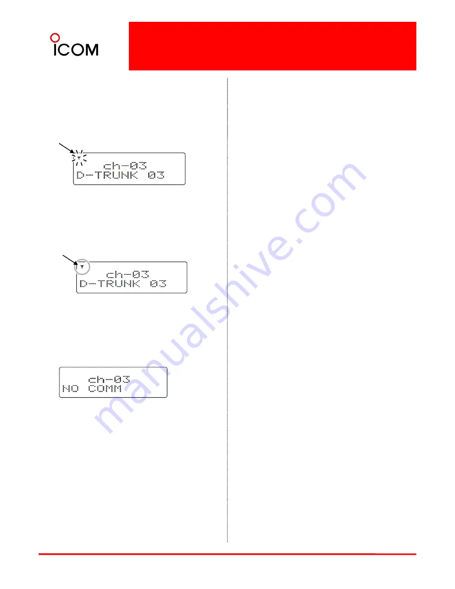 Icom IC-F9511 P25/HT User Manual Download Page 44