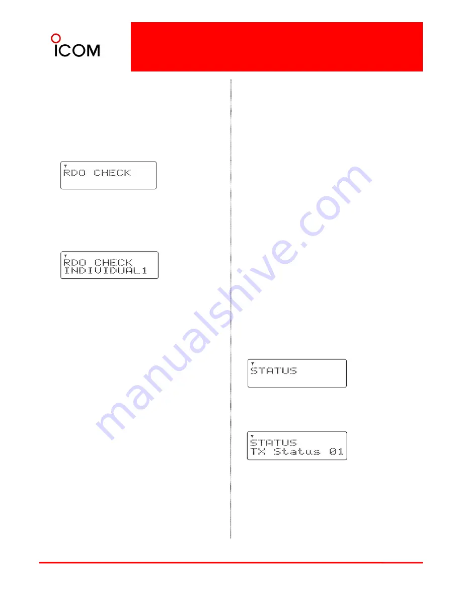 Icom IC-F9511 P25/HT User Manual Download Page 50