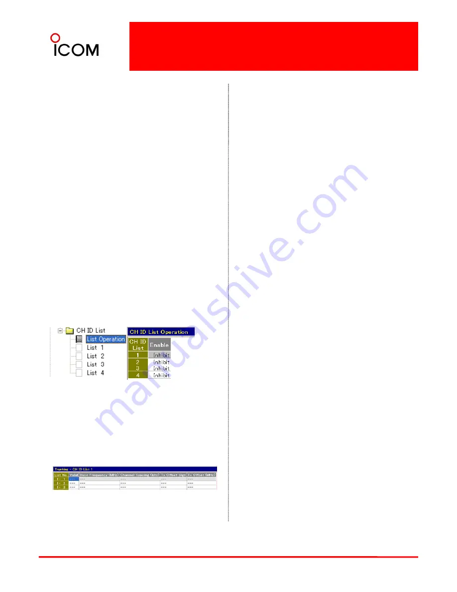 Icom IC-F9511 P25/HT User Manual Download Page 72