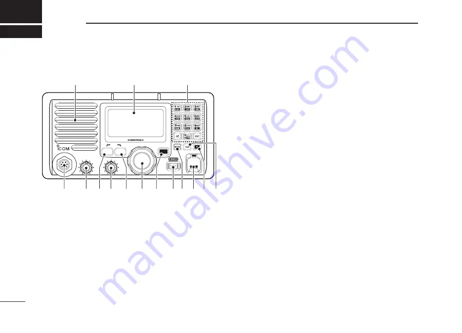 Icom IC-M604 Скачать руководство пользователя страница 8