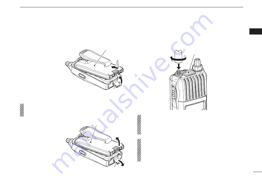 Icom IC-T70A Instruction Manual Download Page 9