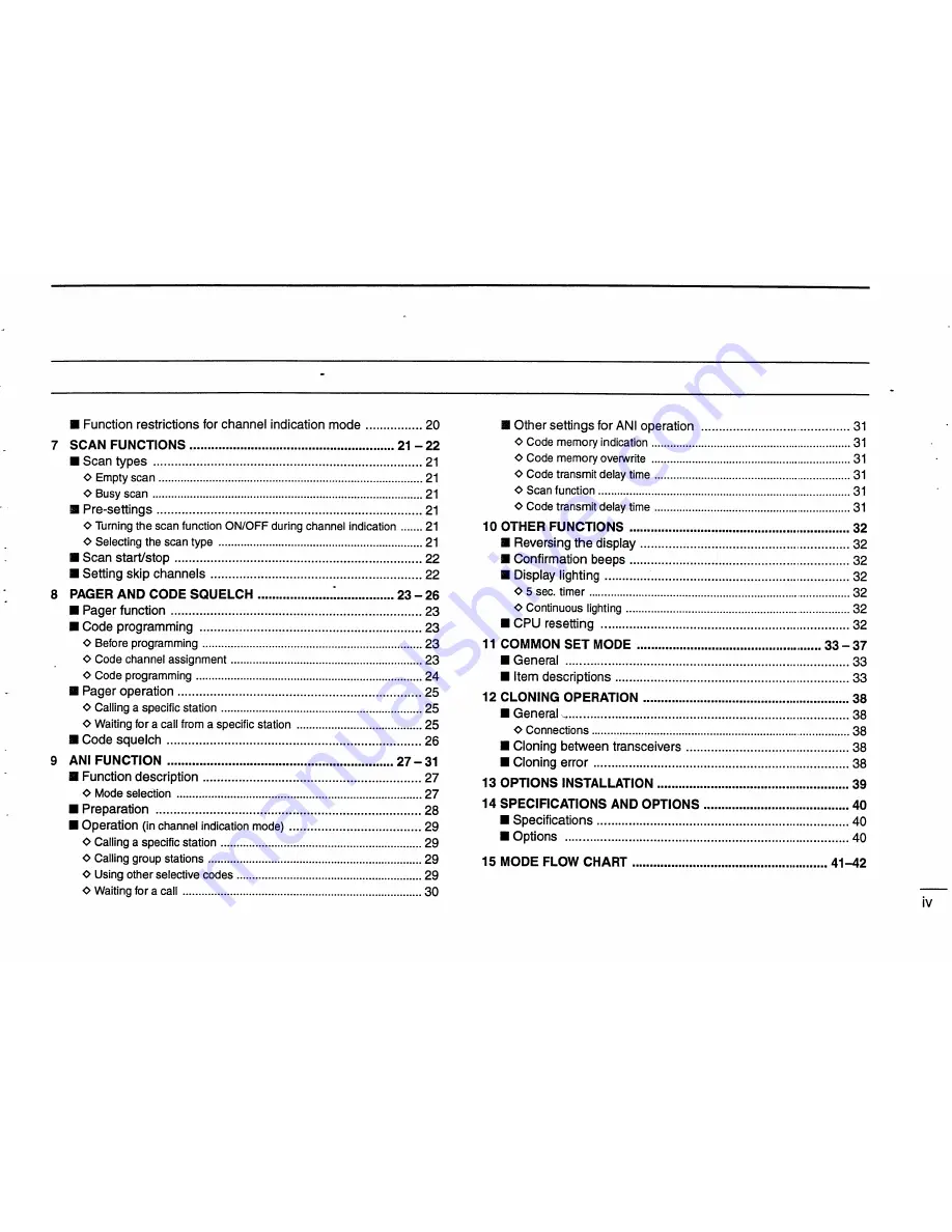 Icom IC-V68 Instruction/Programming Manual Download Page 5