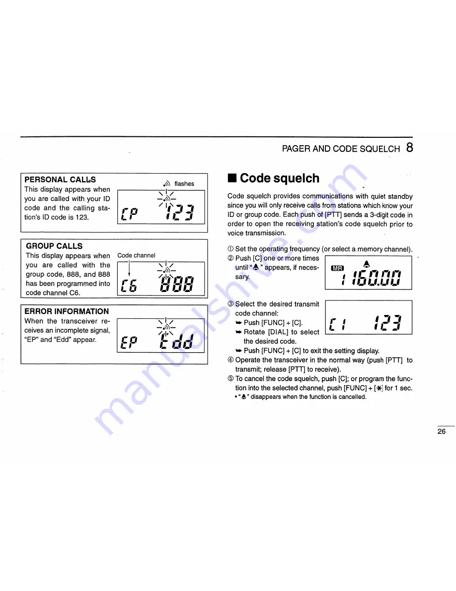 Icom IC-V68 Скачать руководство пользователя страница 31