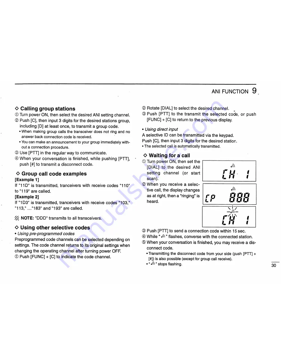 Icom IC-V68 Instruction/Programming Manual Download Page 35