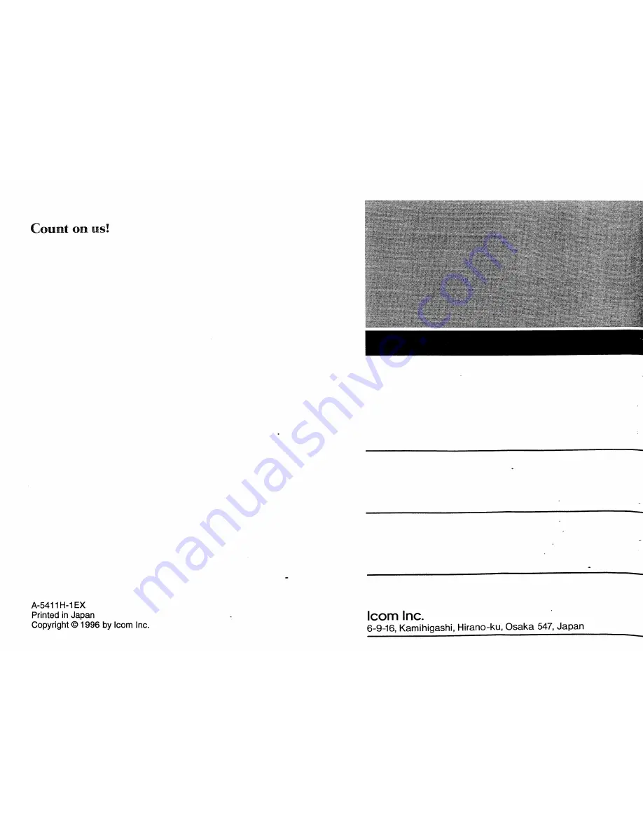 Icom IC-V68 Instruction/Programming Manual Download Page 47