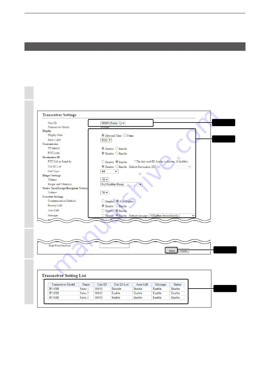 Icom IP1000C Instruction Manual Download Page 26