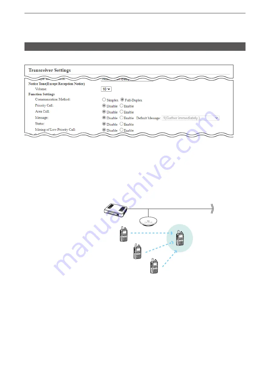 Icom IP1000C Instruction Manual Download Page 100