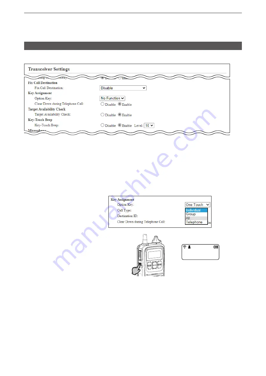 Icom IP1000C Instruction Manual Download Page 103