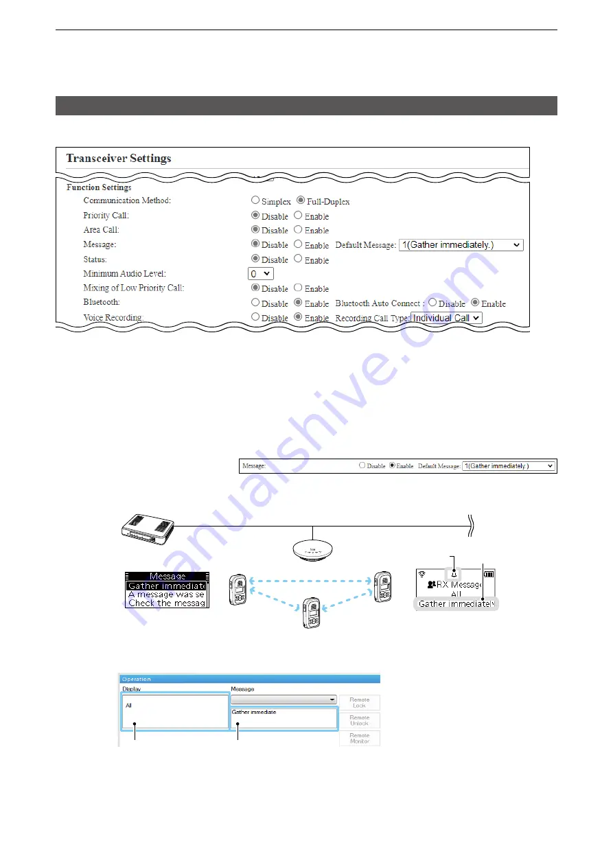 Icom IP1000C Instruction Manual Download Page 129