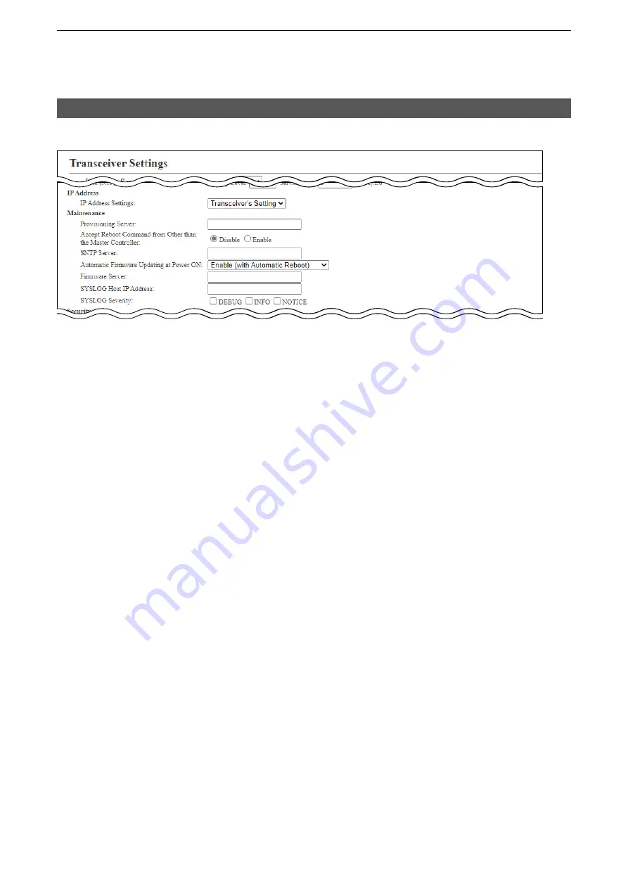 Icom IP1000C Instruction Manual Download Page 160