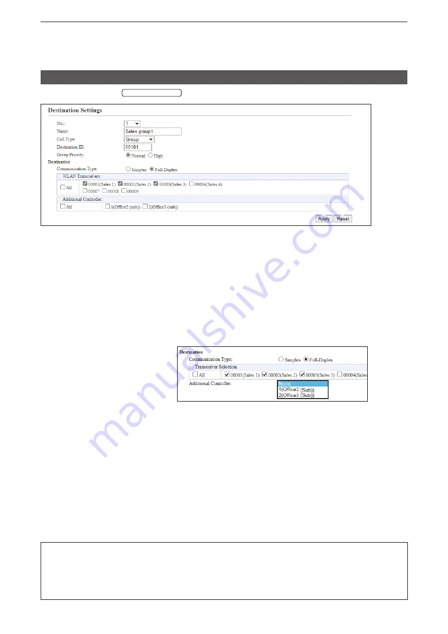 Icom IP1000C Instruction Manual Download Page 193