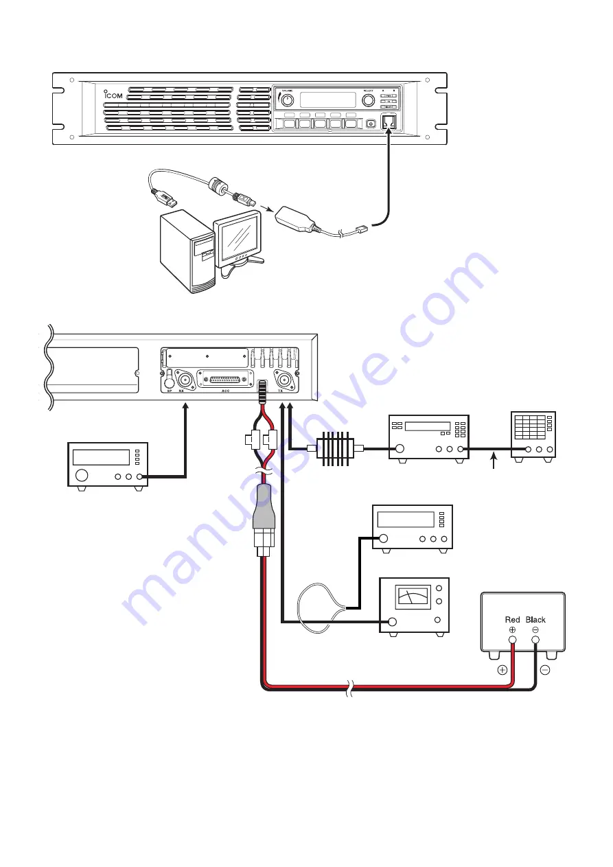 Icom UHF IC-FR6000 Service  Manual Addendum Download Page 313