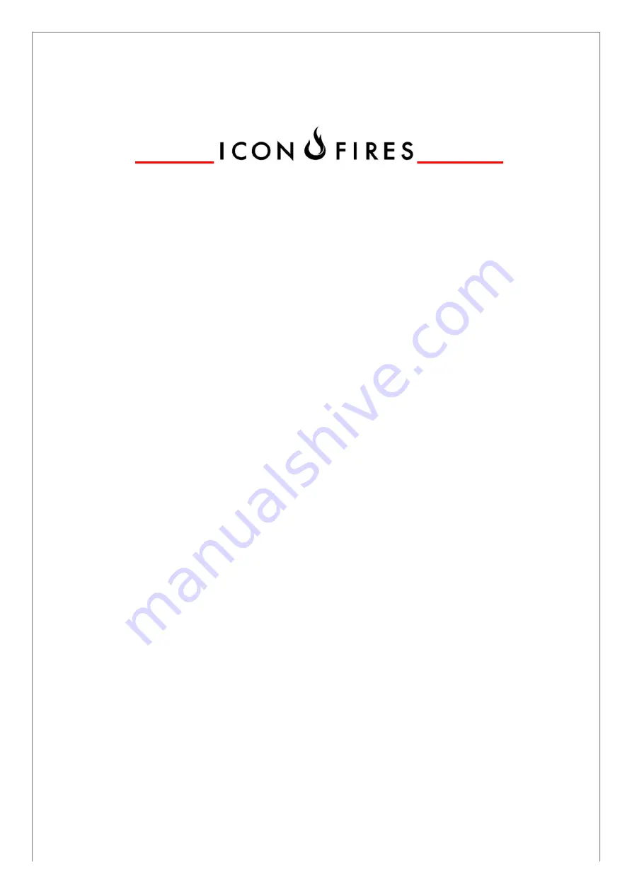 ICON FIRES Slimline SB500 Manual Download Page 3