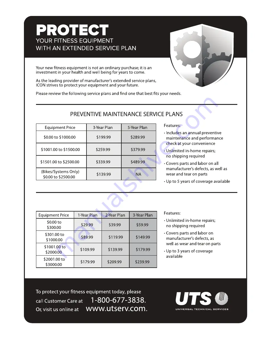 ICON Health & Fitness NordicTrack Freestride Trainer FS14i User Manual Download Page 5