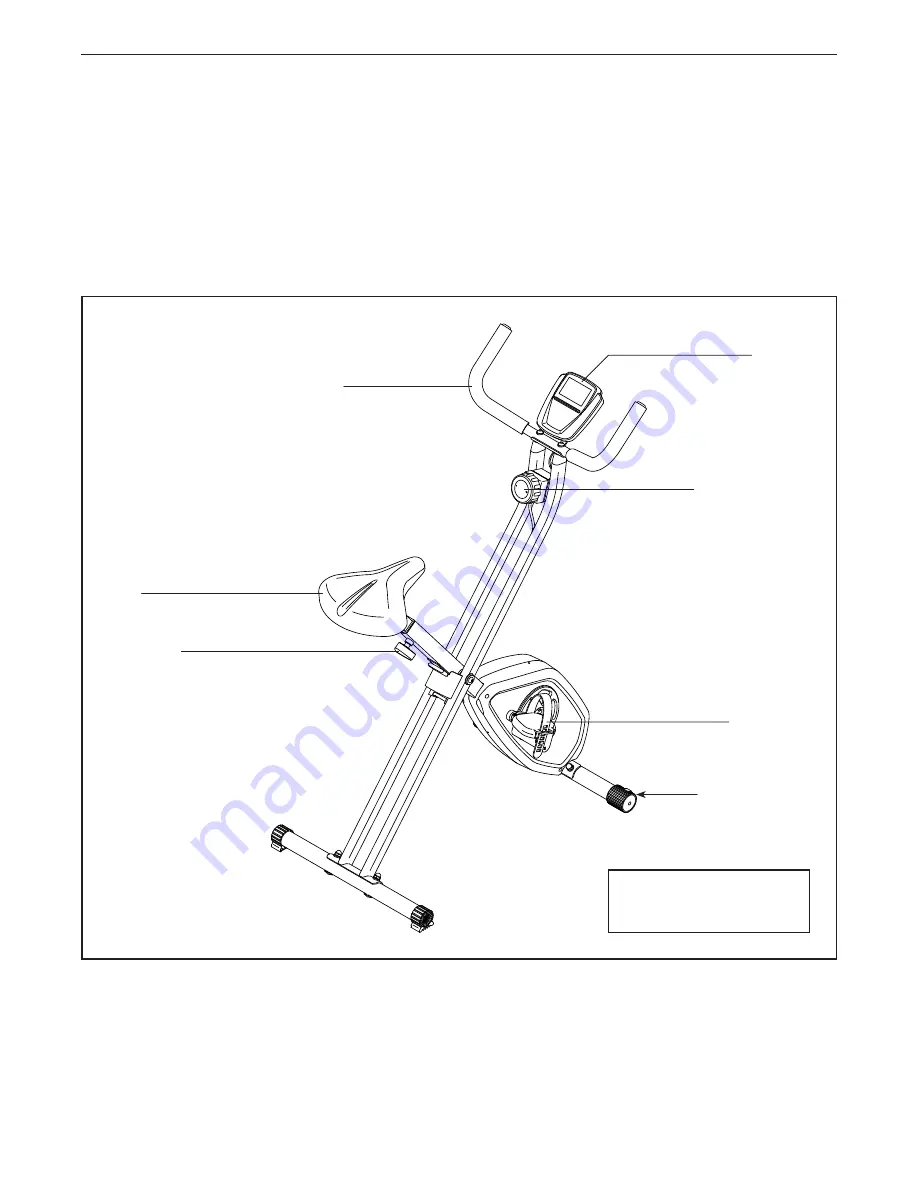 ICON Health & Fitness Pro-Form X Bike User Manual Download Page 5