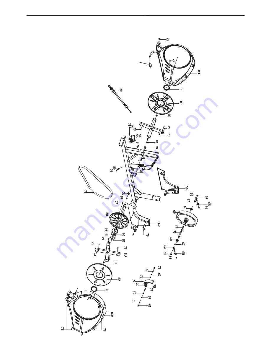 ICON Health & Fitness WESLO Xline WLIVEL86002.0 User Manual Download Page 17