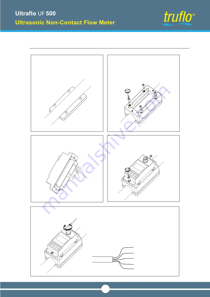 Icon Process Controls truflo Ultraflo UF500 Скачать руководство пользователя страница 5