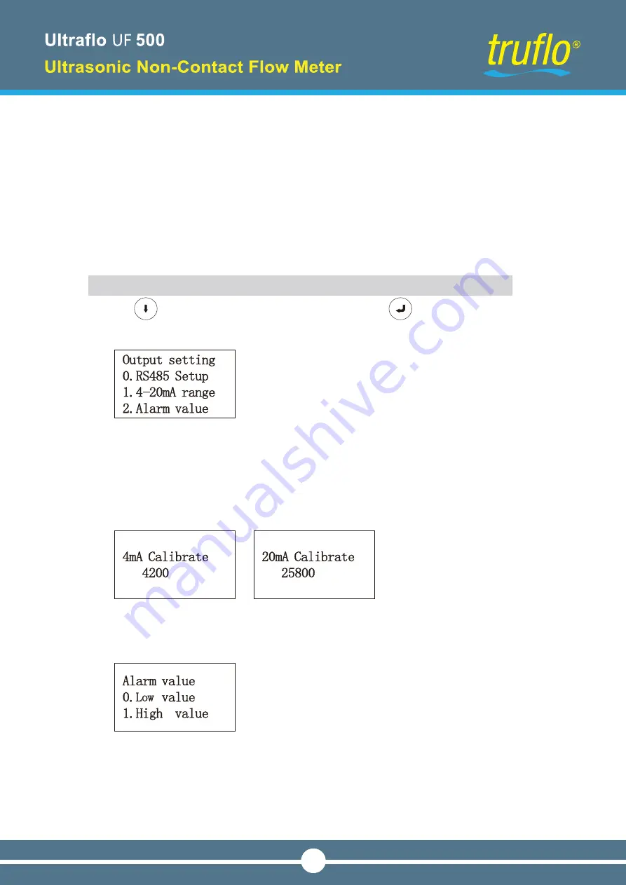 Icon Process Controls truflo Ultraflo UF500 Скачать руководство пользователя страница 10