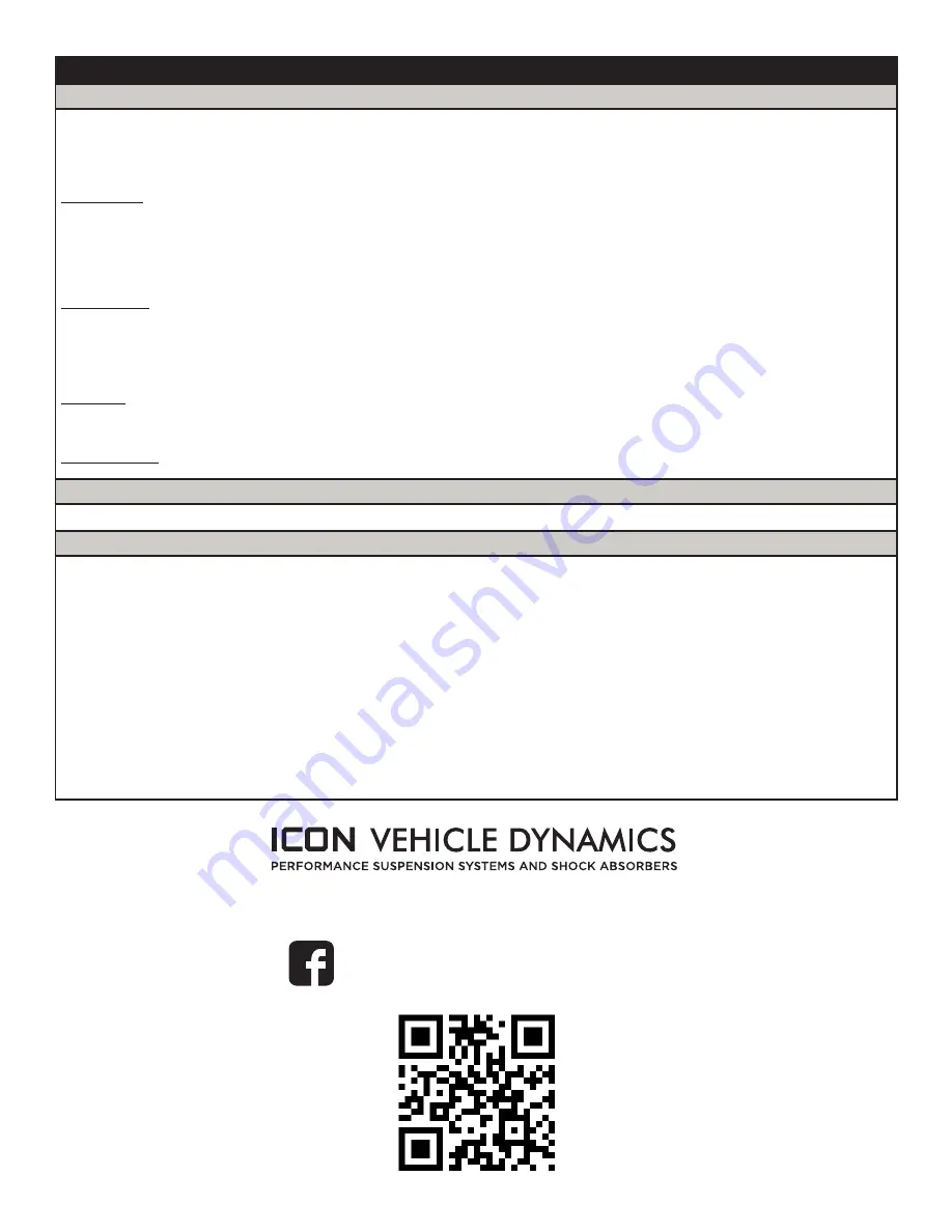 ICON 78650DJ Installation Instructions Manual Download Page 6