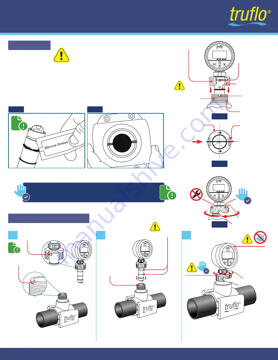 ICON truflo TIF Series Quick Start Manual Download Page 3