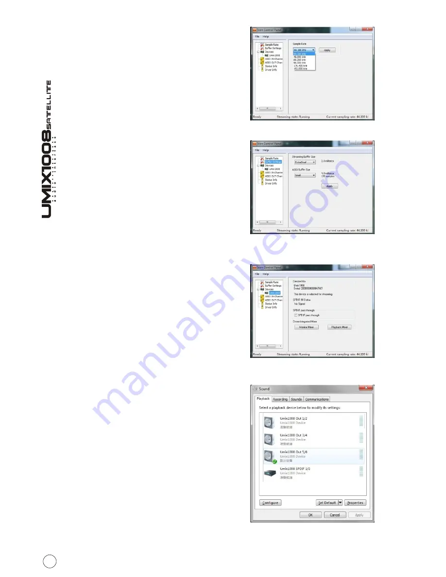 ICON Umix 1008 Satellite Instructions Manual Download Page 14