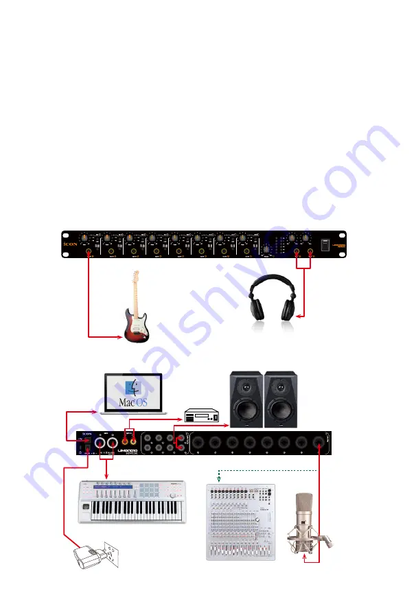 ICON UMIX1010 RACK Manual Download Page 20