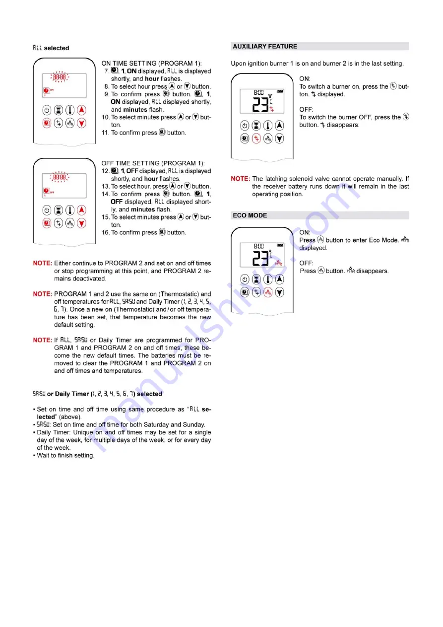 Iconic 1100 Front Installation, Servicing And User Instructions Manual Download Page 47