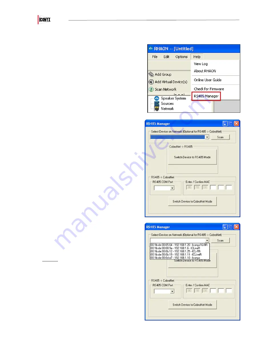 iConyx IC8-R- User Manual Download Page 62