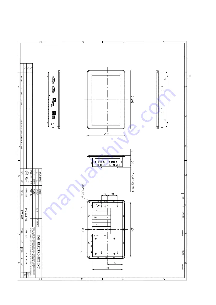 ICOP Technology PPC-090T-APL-N4-4G User Manual Download Page 14