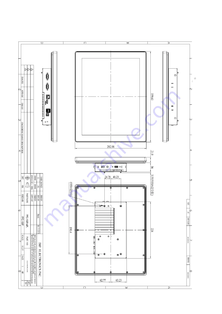 ICOP Technology PPC-150P-APL Series Скачать руководство пользователя страница 13