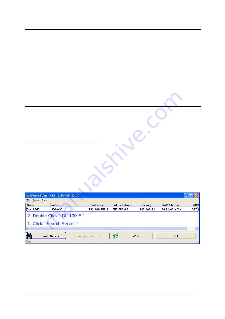 ICP DAS USA DL-110S-E User Manual Download Page 17