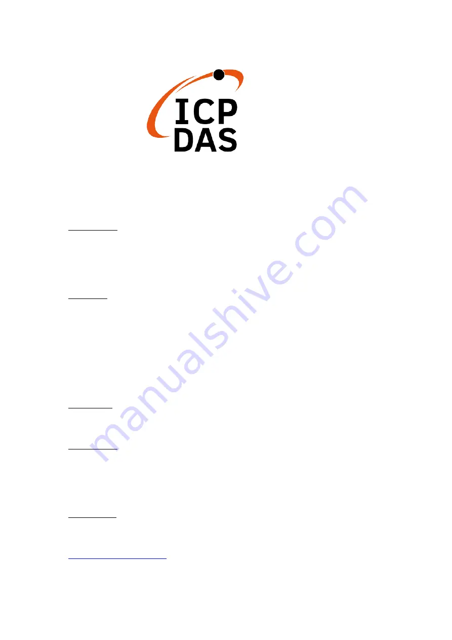 ICP DAS USA ECAT-2094P User Manual Download Page 2