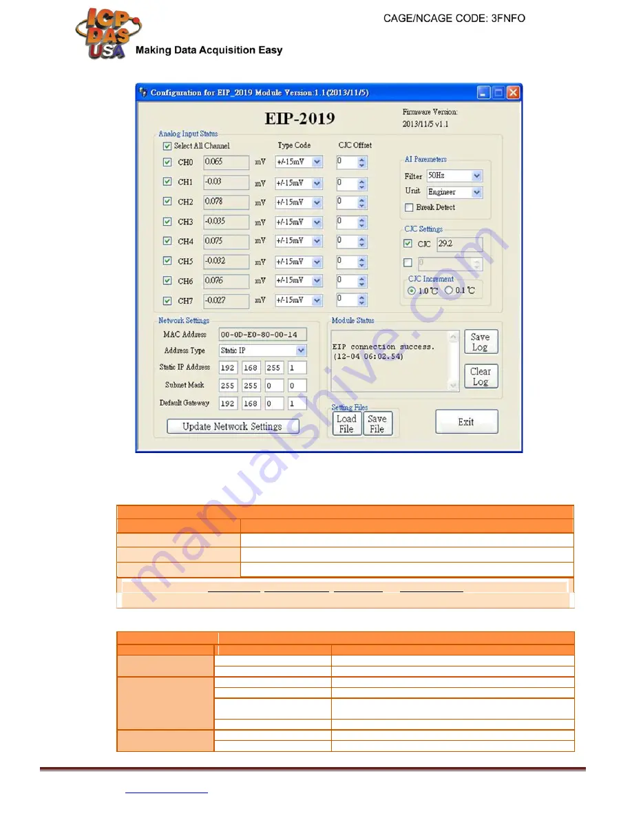 ICP DAS USA EIP-2019 Quick Start Manual Download Page 5