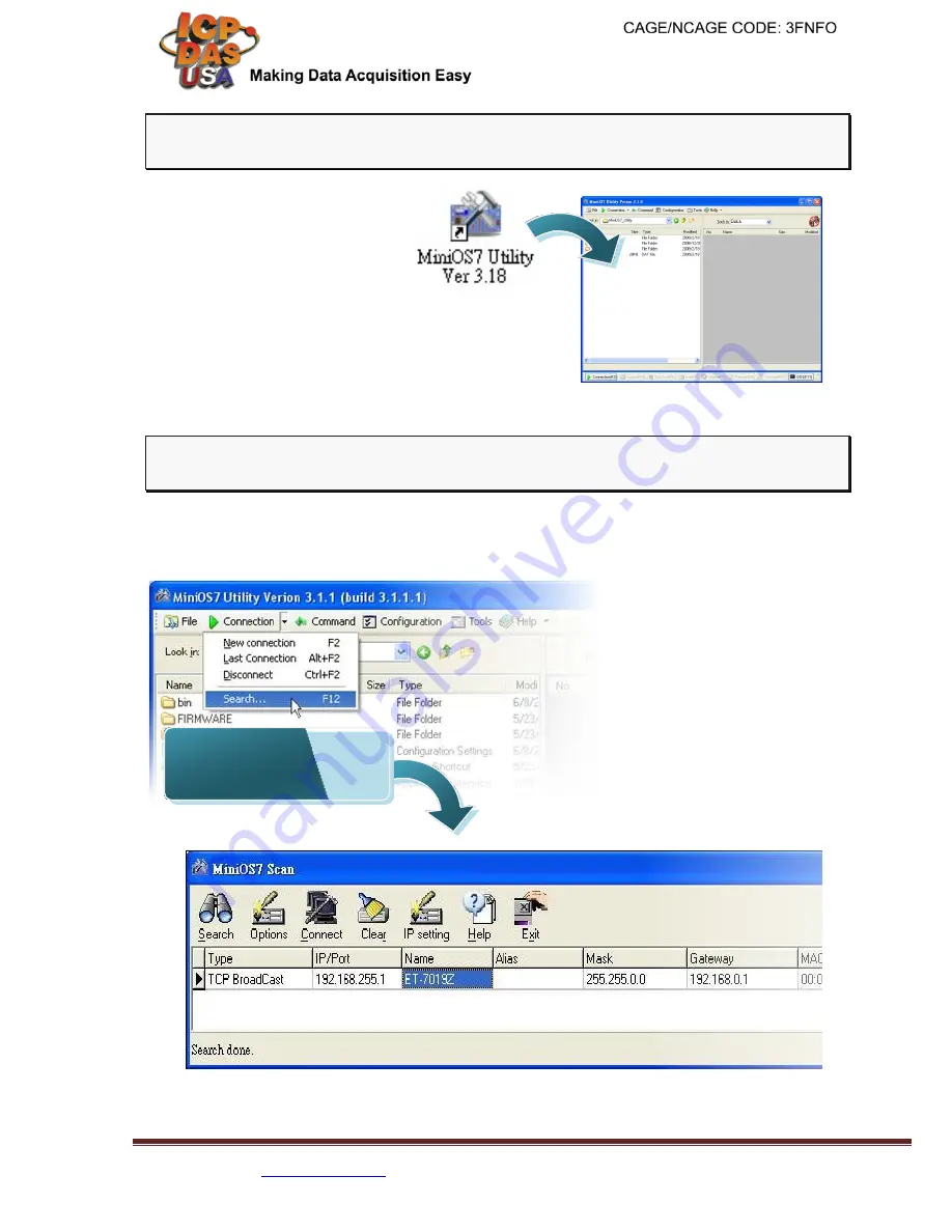 ICP DAS USA ET-7044 Quick Start Manual Download Page 4