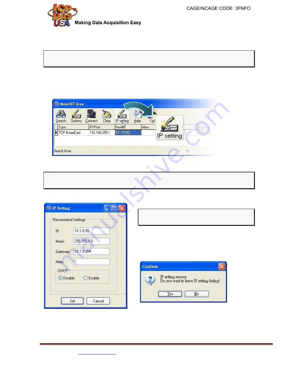 ICP DAS USA ET-7044 Quick Start Manual Download Page 5