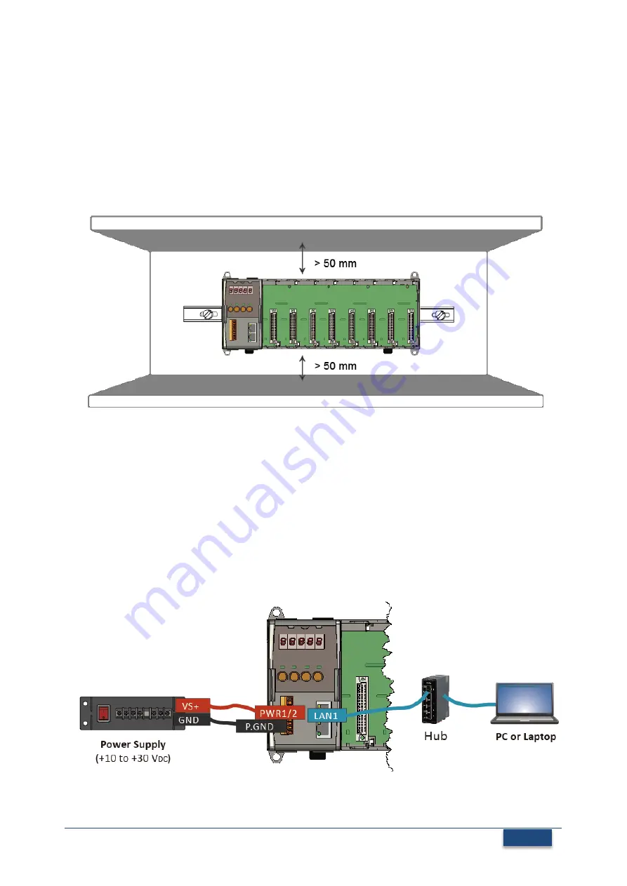 ICP DAS USA ET-8KP4-MTCP Quick Start Manual Download Page 2