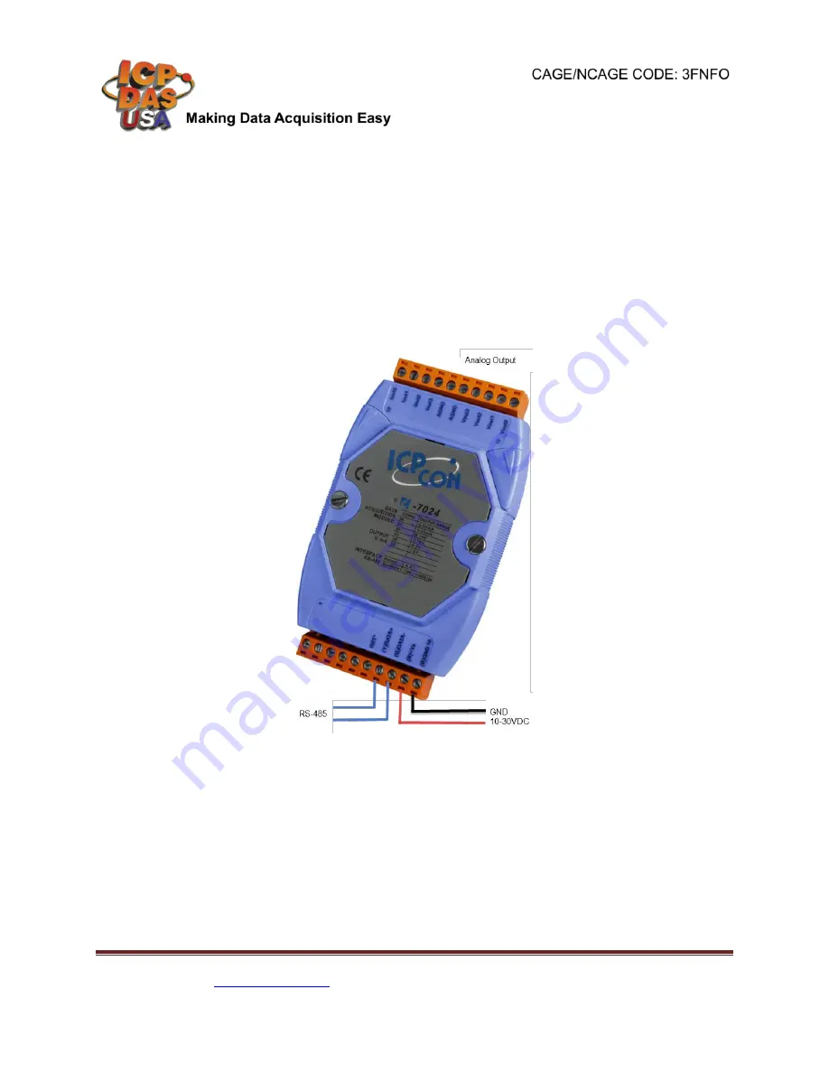 ICP DAS USA I-7065BD Quick Start Manual Download Page 3