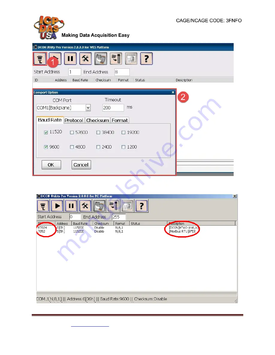 ICP DAS USA M-7069 Quick Start Manual Download Page 4