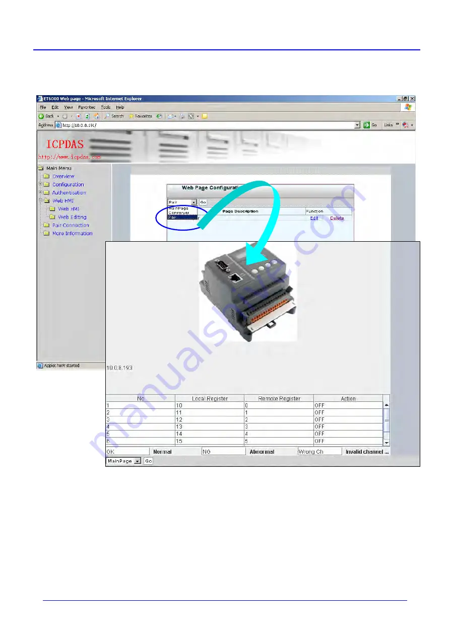 ICP DAS USA PET-7060 User Manual Download Page 76