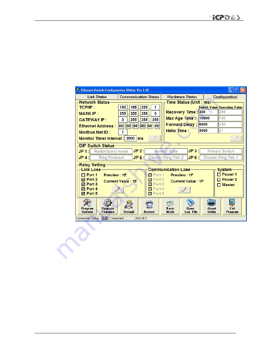 ICP DAS USA RS-405/405F User Manual Download Page 42