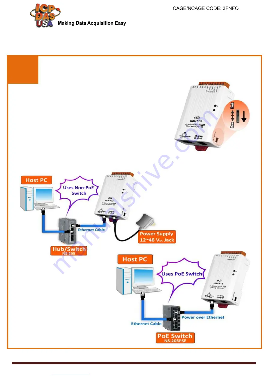 ICP DAS USA tGW-735 1 Quick Start Manual Download Page 2