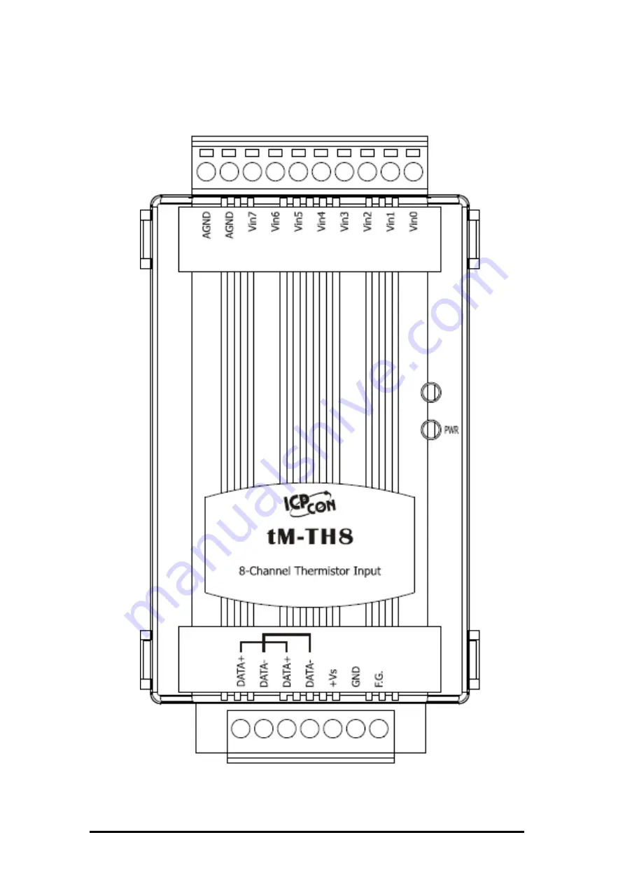 ICP DAS USA tM-TH8 Скачать руководство пользователя страница 8