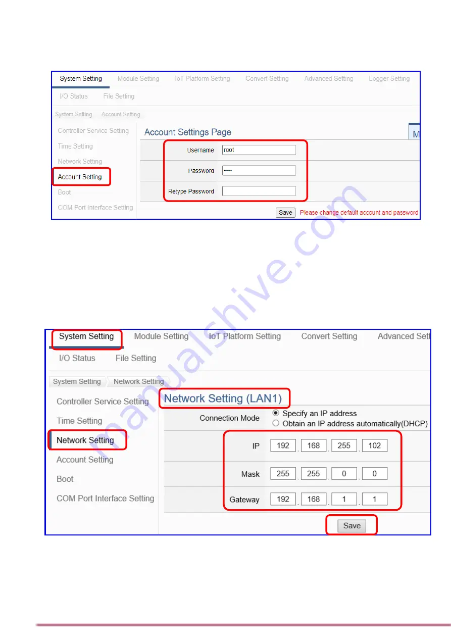 ICP DAS USA UA-7200 Series Quick Start Download Page 4