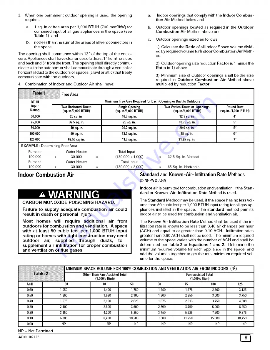 ICP 9MPD Series Installation Instructions Manual Download Page 9